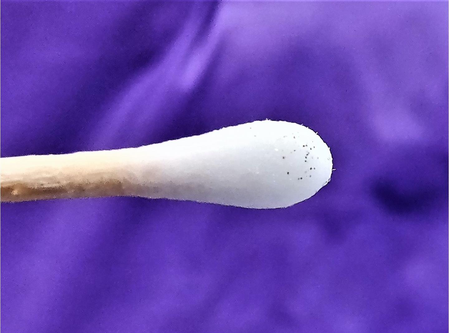 nanobots on qtip swab theragrippers