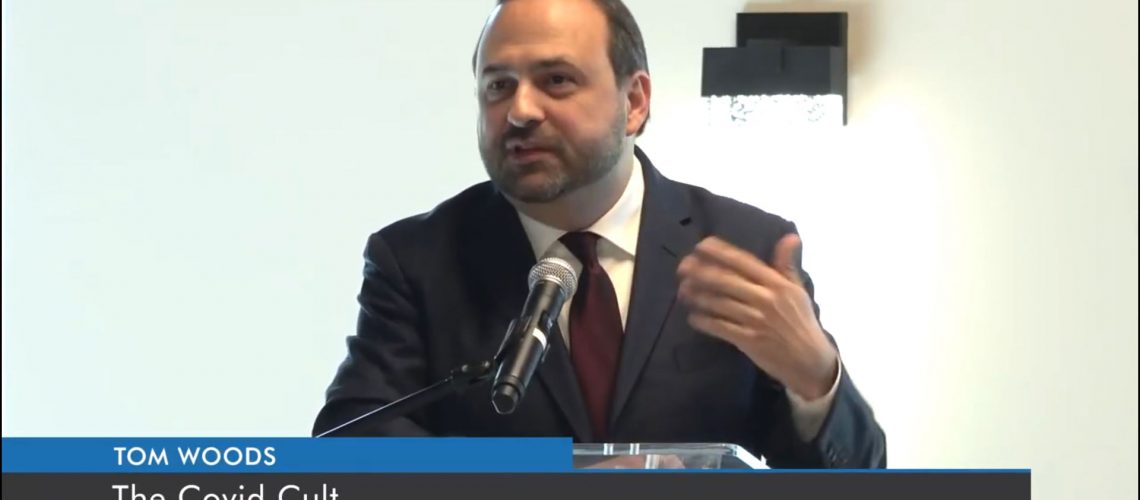 Tom Woods The Covid Cult presentation